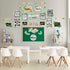 26 Pieces Eucalyptus Classroom Bulletin Board Set Classroom Positive Sayings Accents Inspirational Cutouts Motivational Gallery Signs for Back to ...