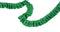 YYCRAFT 11 Yards Satin Ruffle Trim Fabric Trims and Embellishments by The Yard, 1.5 Inch Emerald Green...