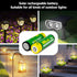 JINTION Rechargeable Ni-MH AA Batteries, Double A High Capacity 1.2V Pre-Charged 600mAh Battery for Solar Lights, String Lights, Remotes, Wireless...