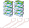 400pcs SHINEMOON Dental Floss Picks,Travel Pack, Glides Easy Between Teeth, Flosser Helps Prevent Tooth Decay & Gum Disease, Easy Grip Handle, Pac...