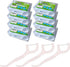 400pcs SHINEMOON Dental Floss Picks,Travel Pack, Glides Easy Between Teeth, Flosser Helps Prevent Tooth Decay & Gum Disease, Easy Grip Handle, Pac...
