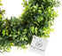 11.5-Inch Opal Basil Wreath - UV Resistant Artificial Summer, Fall, Winter, or Spring Wreath - Indoor/Outdoor Wreaths for Front Door by Pure Garde...