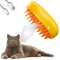 Steamy Cat Brush - 3 In 1 Cat Steam Brush, Self Cleaning Steam Brush For Cats and Multifunctional Steam Cat Brush, Steam Pet Brush Easily Removing...