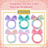 WSYUB Skincare Headband, Spa Headband, Makeup Headband, Headband for Washing Face, Gift for Teen Girls, 6pcs, Tie Dye Color Microfiber Headband, E...