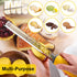 Professional Stainless Steel Lemon Zester & Grater - Premium Kitchen Tool for Cheese, Garlic, Ginger, Chocolate, Vegetables & Fruits | Dishwasher ...