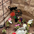 Cat Memorial Grave Stake, Metal Pet Cat Grave Markers, Pet Headstone Sign, Garden Yard Outdoor Stake for Cat Cemetery, Pet Headstone Sign, Remembr...