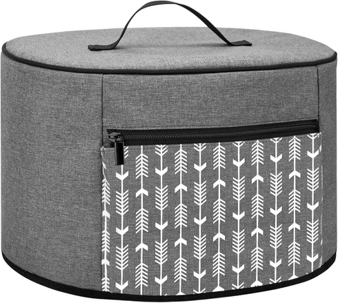 YARWO Dust Cover Compatible with Ninja 5 QT Air Fryer Pro 4-in-1 (AF141), Deep Fryer Cover with Zipper Pocket and Wipe Clean Liner for Kitchen App...