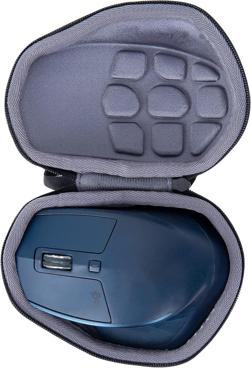 co2CREA Hard Travel Case Replacment for Logitech MX Master 2S / MX Master 3 Wireless Mouse (Black Case + Inside Grey)...