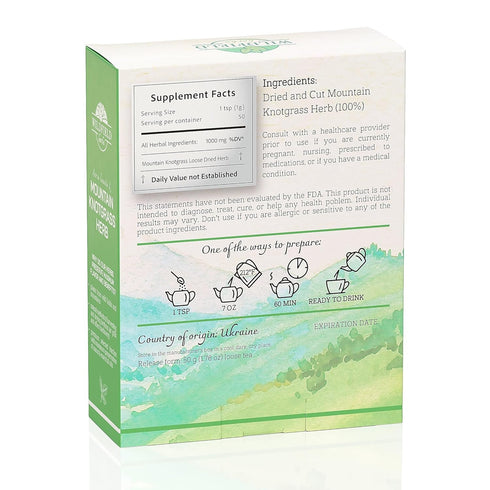 1.8 oz. Mountain Knotgrass Tea Dried Cut Herb Mountain Knotgrass Herbal Tea (Aerva Lanata) - 50g Polpala Pol-pala Pol pala Pol Pola Herb Tea...