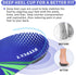 3/4 Arch Support Insoles for Men and Women, Plantar Fasciitis Insoles, Orthotic Inserts for Flat Feet Over-Pronation, Rigid High Arch Support Shoe...