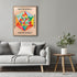 Posterizer 1 pcs-focus on yourself-Trippy colorful Aesthetic print-Retro Art-Motivational & Inspirational Art-Living Room Bedroom Decor- unframed ...