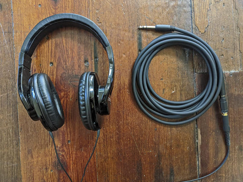 Pig Hog PHX14-10 1/4" TRSF to 1/4" TRSM Headphone Extension Cable, 10 Feet...