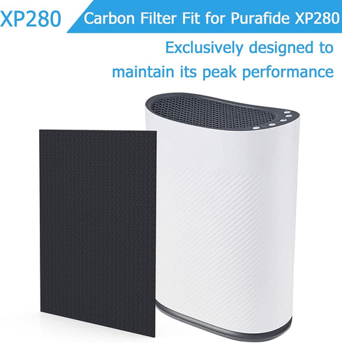 XP280 6-Pack Carbon Replacement Pre-Filter for Air Purifier, Compatible with Purafide XP280, 6 Pack...