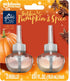 Glade PlugIns Refills Air Freshener, Scented and Essential Oils for Home and Bathroom, Golden Pumpkin & Spice, Limited Edition Scent, 1.34 Fl Oz, ...