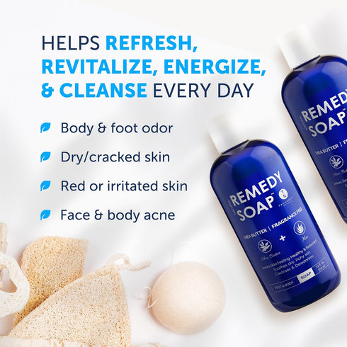 Truremedy Naturals Shea Butter Fragrance-Free Body Wash - Body Wash That Moisturizes - Shea Butter Fragrance-Free Body Wash (1 pk, 12 oz)...