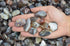 Fantasia Materials: 1/2 lb Tumbled Grey Botswana Agate Stones from Africa - 1" to 1.25" avg. (Size #7)...