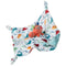 Mary Meyer Pebblesaurus Stuffed Animal Security Blanket, 13 x 13-Inches, Coral Dinosaur...