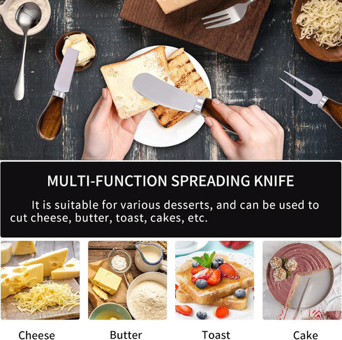 Charcuterie Accessories (20 Pcs), Cheese Spreaders for Charcuterie Board, Mini Serving Spoons, Forks and Mini Serving Tongs - Charcuterie Utensils...