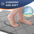 OLANLY Memory Foam Bath Mat 30x20, Ultra Soft and Absorbent Bathroom Mat, Machine Washable Bathroom Rugs, Comfortable, Thick Bath Rugs Carpet for ...