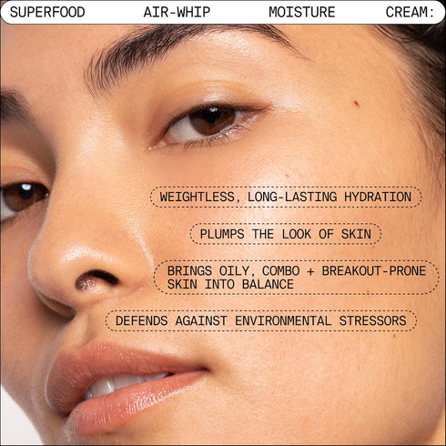 Youth To The People Daily Skin Health Youth Stack - Travel Size Superfood Cleanser (1oz) + Air-Whipped Moisture Cream (15ml) - Vegan Face Wash + F...