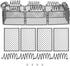ibasenice Militarys Theme Prop Kids Toys Militarys Fence Toys Kids Scene Fence Model Toy Set Decorative Child Playthings Tabletop Plastic Playthin...