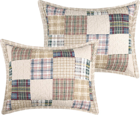Greenland - GL-1304ES Oxford Standard Sham-Multi, Multicolor...