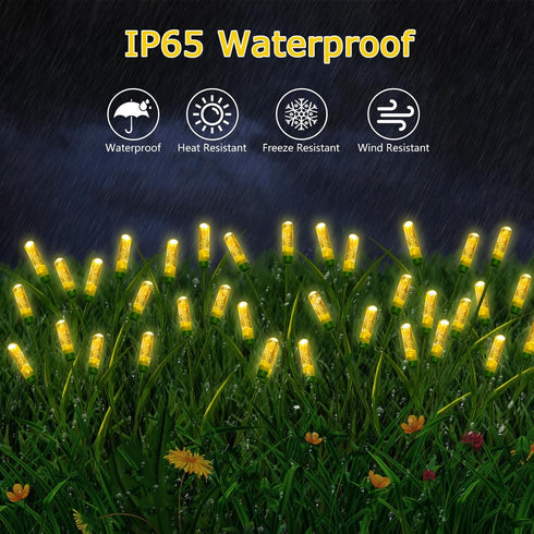 Solar Lights Outdoor Garden, 2 Pack 20 LEDs Swaying Solar Garden Lights, Solar Acrylic Bubble Lights Outdoor Waterproof, Decorative Solar Lights f...