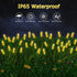 Solar Lights Outdoor Garden, 2 Pack 20 LEDs Swaying Solar Garden Lights, Solar Acrylic Bubble Lights Outdoor Waterproof, Decorative Solar Lights f...