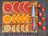 WELLSTAR Utility Knife, 4 Inch Serrated Paring Knife with Super Sharp Rainbow High Carbon Stainless Steel Blade for Fruit Vegetable Cutting Peelin...