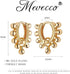 Mevecco Gold Dainty Huggie Hoop Earring,18K Gold Plated Cute Tiny Drop Ball Hoop Earrings for Women (ball)…...