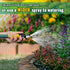 Feekoon Jet Nozzle with Shut Off, 3/4" GHT Sweeper Garden Hose End Zinc Nozzle with Shut Off Valve, Water Hose Sprayer Jet Nozzle for Garden Water...