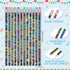 60 Pcs Motivational Pencils Bulk, Fun Inspirational School Pencils for Classroom, Cute Wood Pencils with Encourage Positive Sayings, Back to Schoo...