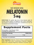 Fast Dissolve Melatonin 5mg | 60 Tablets | Natural Berry Flavor | Vegetarian, Non-GMO, and Gluten Free Supplement | by Sundance...