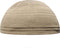 TheKufi® Cotton Stretch-knit Topi MUSLIM Kufi Skull Cap Head Cover Comfortable Fit Beanie (L, Light Brown)...