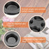 uxcell Cupcake Pan, 24-Cup Non-Stick Muffins Pan Round Cupcake Tins Baking Pan Bakeware Carbon Steel Cake Molds for Baking, Making Muffins Cakes, ...