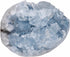 rockcloud Natural Raw Blue Celestite Mineral Healing Crystal Cluster Geode Irregular Home Decoration Gemstone Specimen Large...