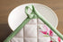 Maison d' Hermine Pot Holders set 100% Cotton Heat Resistant Potholders 8" x 8" Hot Pads with Loop BBQ, Cooking, Baking, Grilling, Kitchen, Handli...
