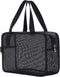 Moyad Mesh Shower Caddy Portable Toiletry Tote Gym Bag for College Dorm Bathroom (Black Large)...