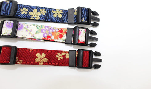 Cotton Designer Dogs Collar Cute Flower Dog Collars for Girl Female Puppy Small Medium Large Dogs (XS, Pink Flower)...