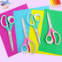 Scissors,Craft Scissors Bulk Pack of 4,Ultra Sharp Blade Scissors,Comfort-Grip Handles,Multipurpose Sharp Scissors for Office Home School Sewing F...