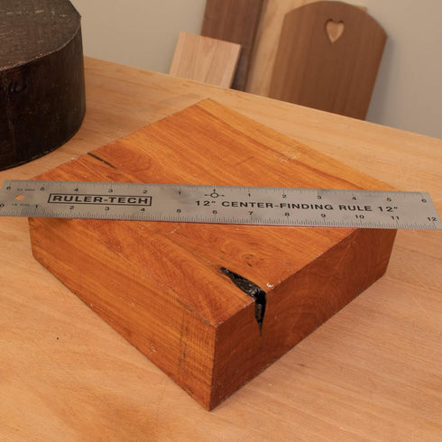 Stainless Steel Center Finding Ruler. Ideal for Woodworking, Metal Work, Construction and Around The Home (12" Ruler)...