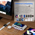 Wireless Charger Station USB C Port 30W 3 in 1 Wireless Charging Pad with Night Light for iPhone 15/14/13/12/Sumsung/Google...