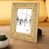 Rattan 4x6 picture Frame, Wicker Boho Rustic Photo Frame, Vintage Cany Stand Table Top Desk (4x6 inch)...