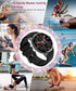 Holiday Smart Watches for Men Women with Answer Make Calls, 1.32" Digital Fitness Watch with Heart Rate Monitor Sleep Step Counter Tracker, IP68 W...