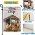 Rooster Garden Flag, Welcome to our Coop farmhouse Garden Flag 12x18 Inch Garden Flag - Perfect for Your Outdoor Hanging Decorations...