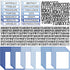 PerKoop 36 Sheets Science Fair Board Supplies 24 Self Adhesive Presentation Science Subtitles 4 Science Fair Project Titles 8 Personalized Letter ...