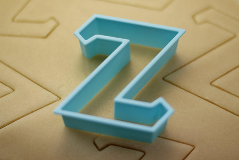 Greek Alphabet Letter Shaped Cookie Cutter, 3 Inches Long, Great Gift, Big Sis/Lil Sis, Fundraising, Parties, Sororities, Fraternities, Panhelleni...
