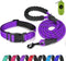 Dynmeow Reflective Dog Collar and Leash Set, 6FT Strong Climbing Rope Leash with Padded Handle, Adjustable Pet Collar with Soft Neoprene Padding f...