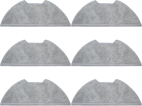 Mop Pads Accessories for Eureka E10s Robotic Robot Vacuum Cleaner, Washable and Reusable Microfiber Mop Pads Replacement Part (6Pcs)...