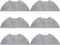 Mop Pads Accessories for Eureka E10s Robotic Robot Vacuum Cleaner, Washable and Reusable Microfiber Mop Pads Replacement Part (6Pcs)...